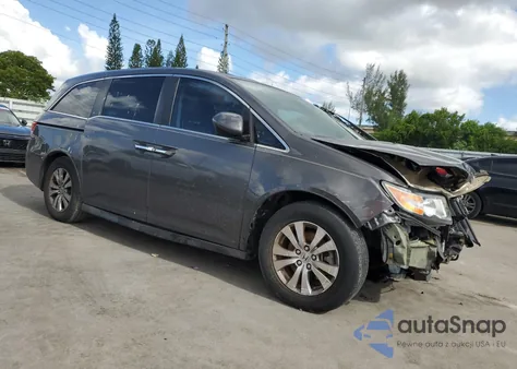 2014 Honda Odyssey Exl from USA, damaged, VIN 5FNRL5H64EB092579